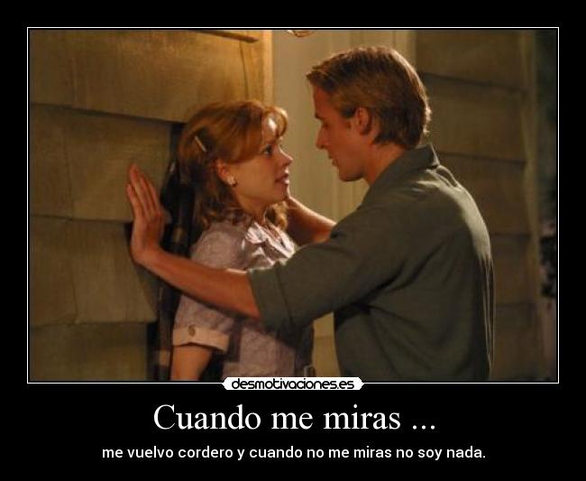 Cuando me miras ... - 