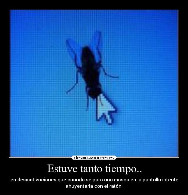 Estuve tanto tiempo.. - 