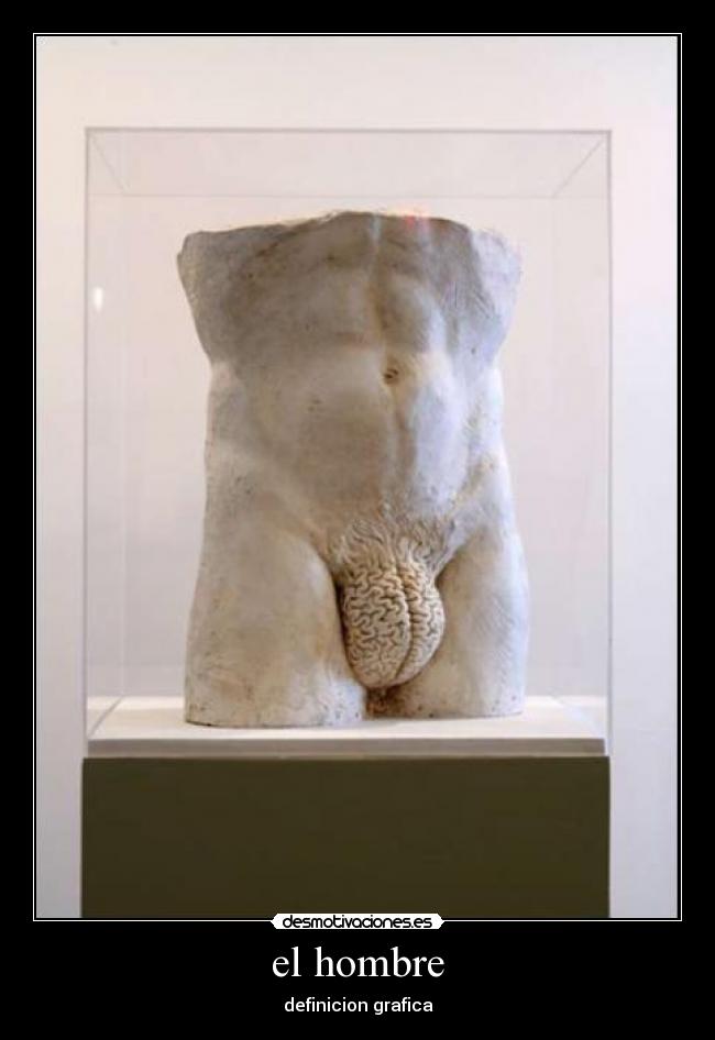 el hombre - definicion grafica