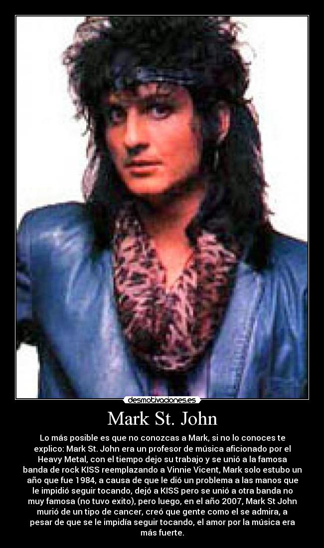 Mark St. John - 