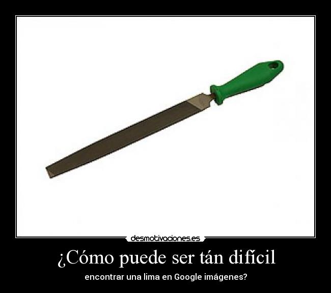 ¿Cómo puede ser tán difícil - encontrar una lima en Google imágenes?