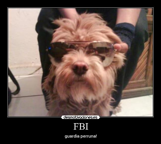 FBI - guardia perruna!