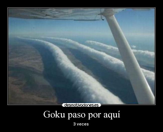 Goku paso por aquí - 