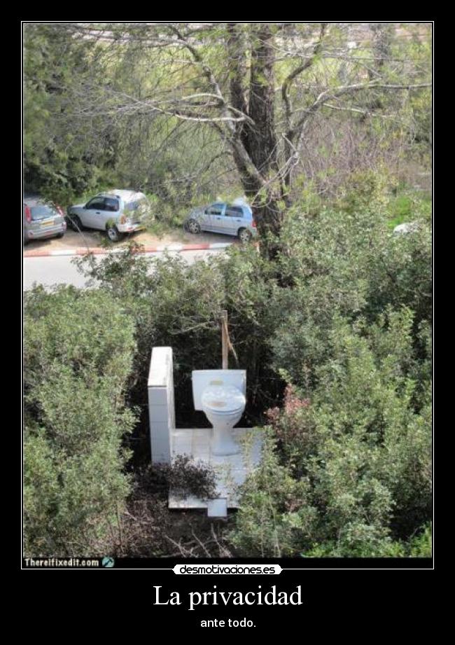 La privacidad - 