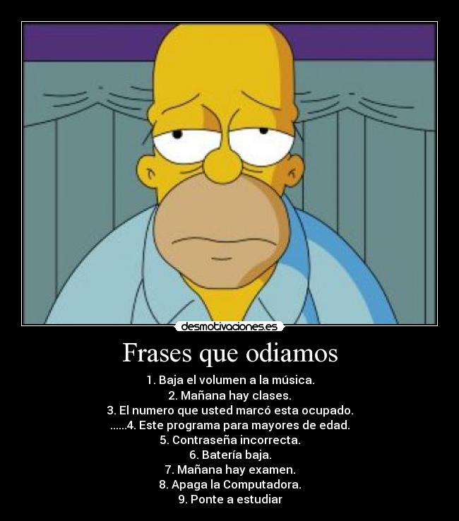 Frases que odiamos - 