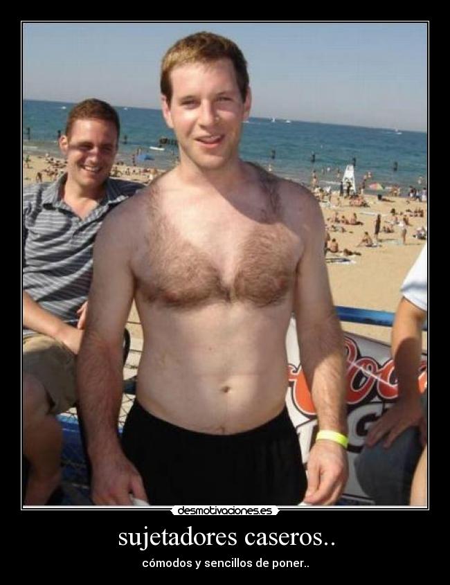 sujetadores caseros.. -