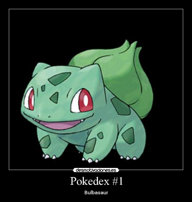 carteles bulbasaur desmotivaciones