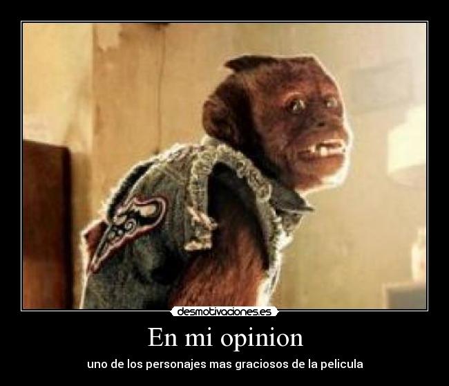 En mi opinion -