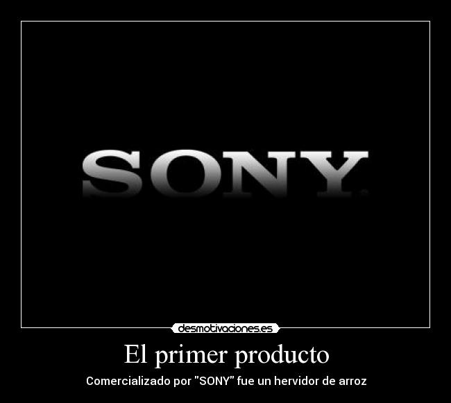 El primer producto -