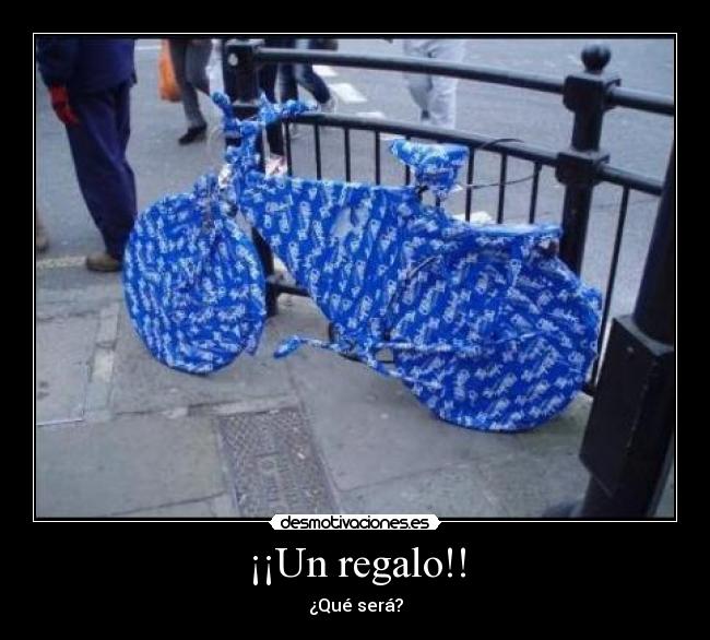 ¡¡Un regalo!! - ¿Qué será?