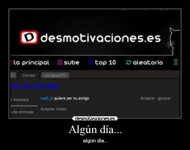 Algún día... -