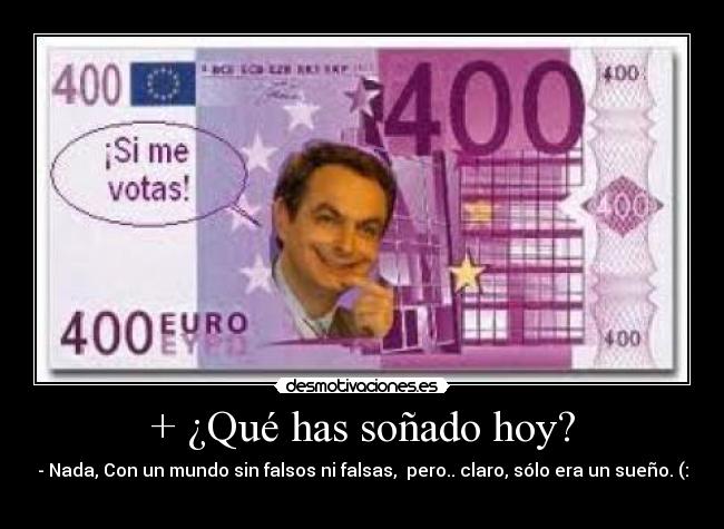 + ¿Qué has soñado hoy? - 