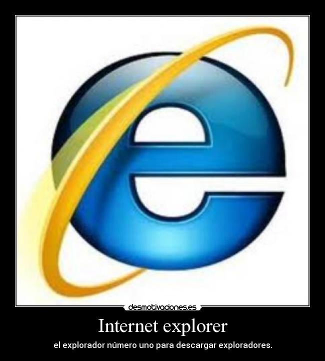 Internet explorer -