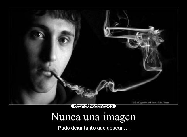 Nunca una imagen -