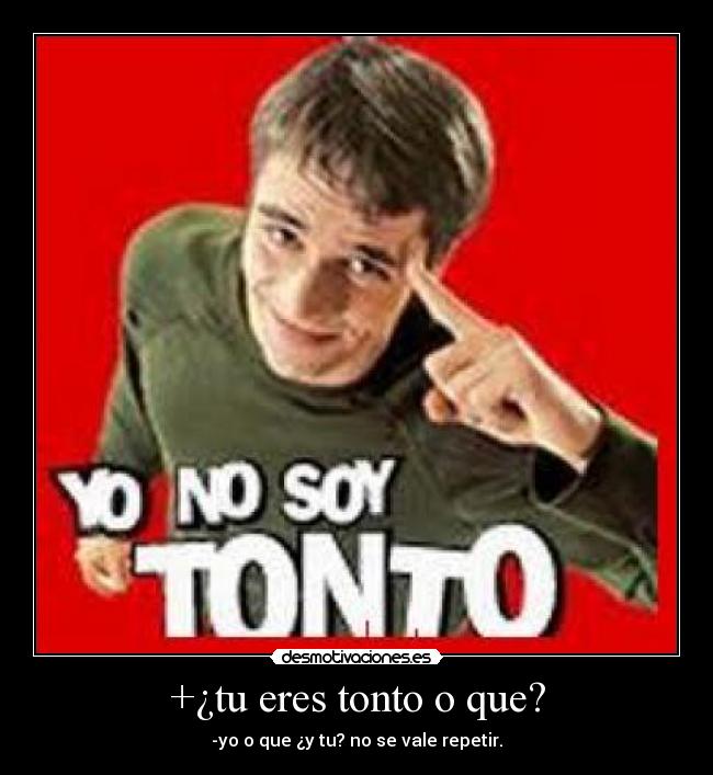 carteles tonto sara desmotivaciones