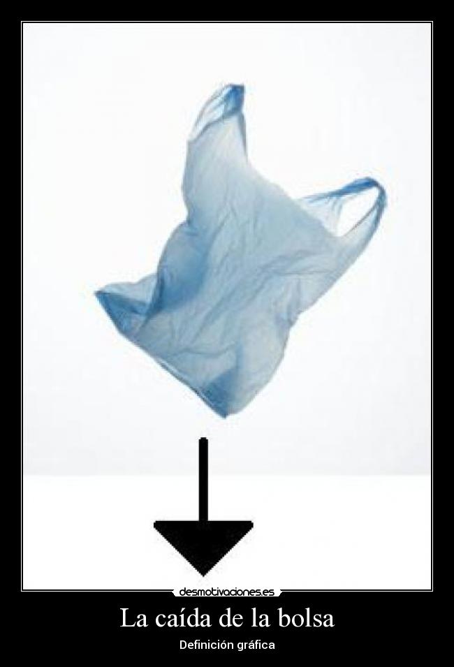 La caída de la bolsa -