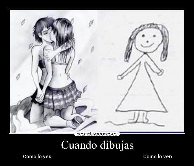 Cuando dibujas -