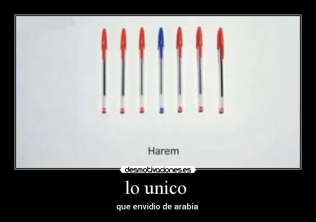 lo unico -