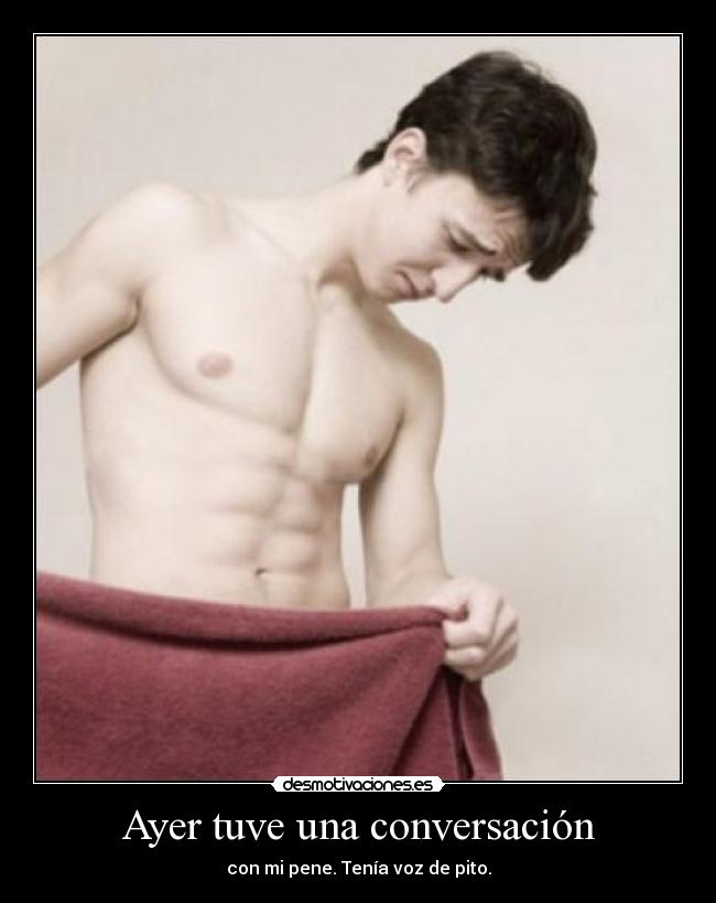 Ayer tuve una conversación - 