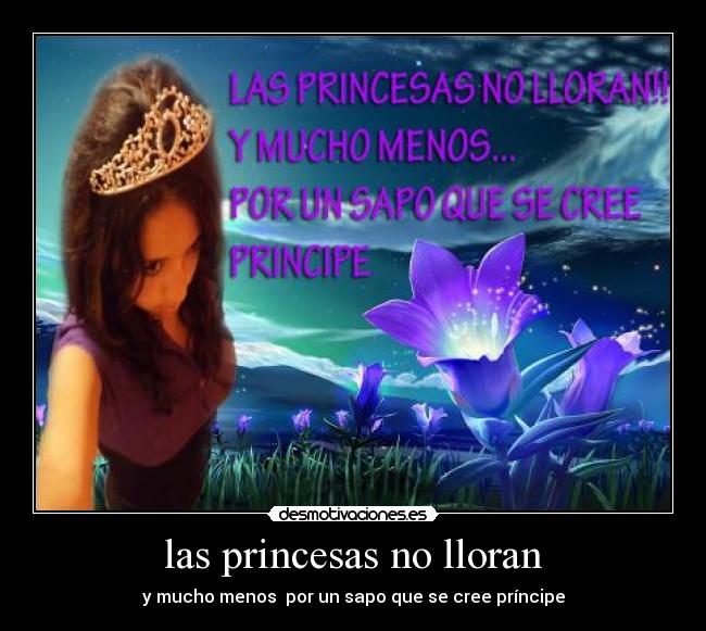 las princesas no lloran - 