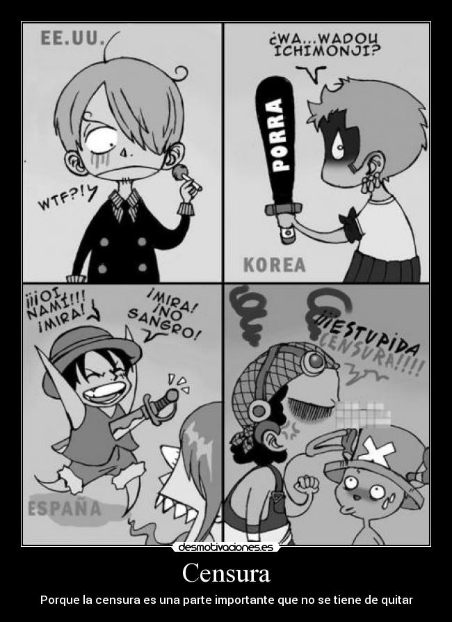 Censura - Porque la censura es una parte importante que no se tiene de quitar