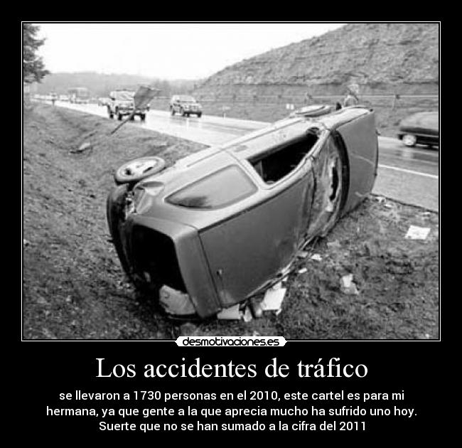 Los accidentes de tráfico - 