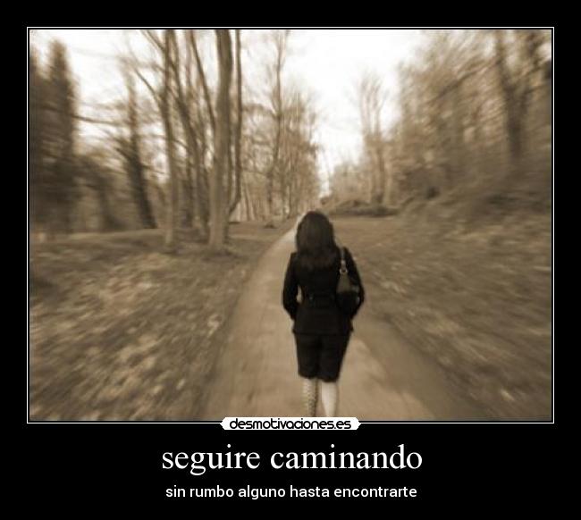 seguire caminando - 