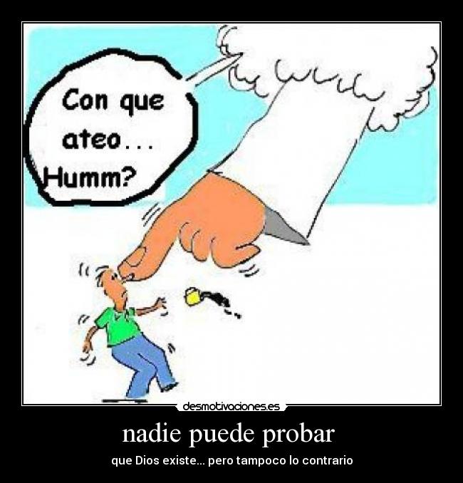 nadie puede probar  - 