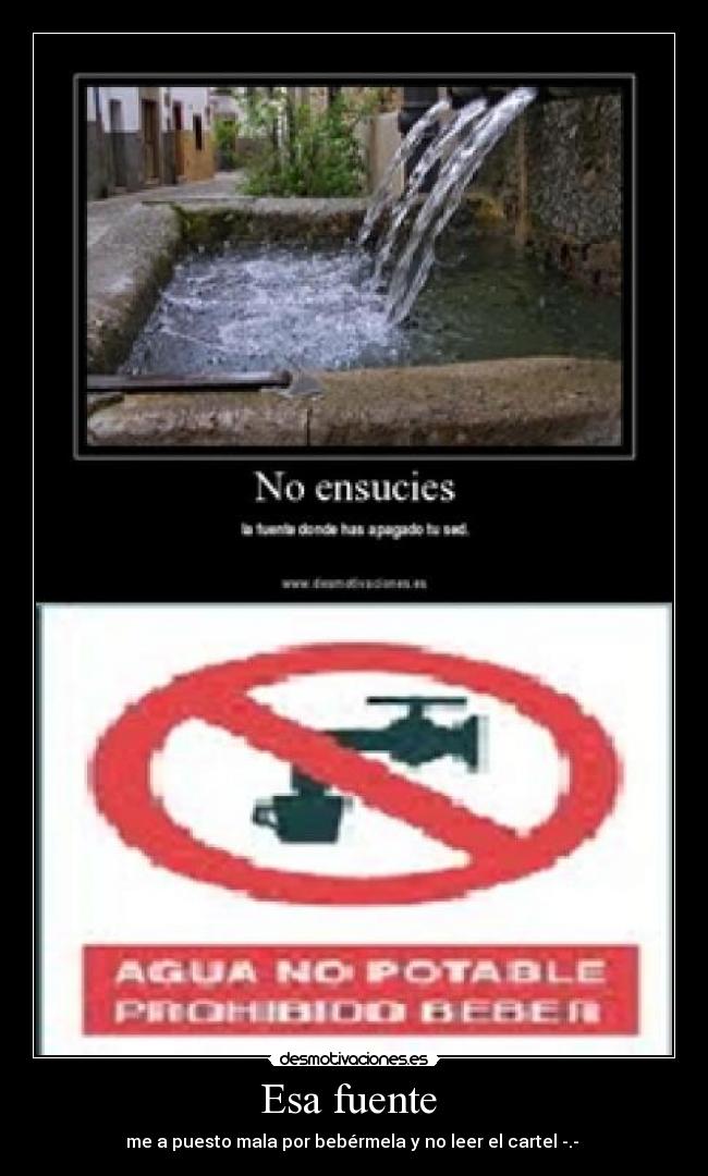 carteles potable desmotivaciones