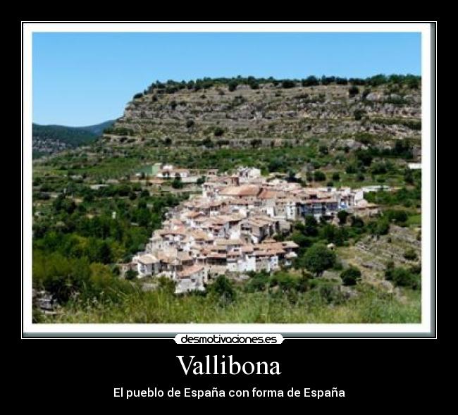 Vallibona - El pueblo de España con forma de España