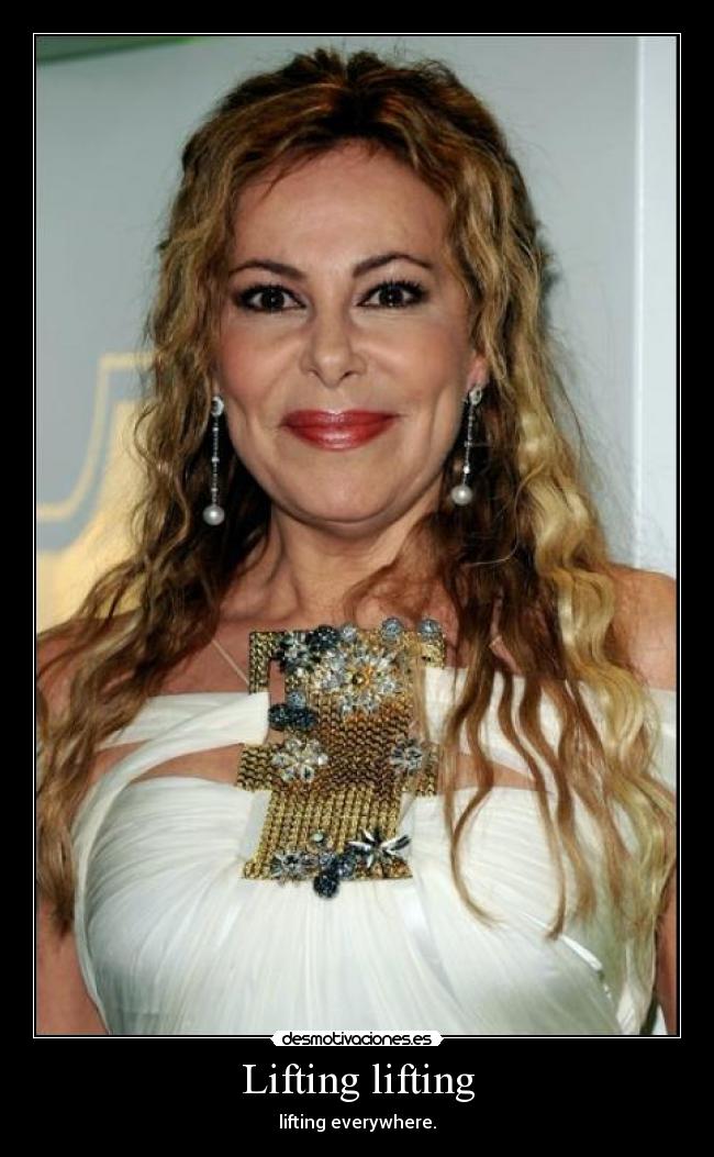 Lifting lifting - lifting everywhere.