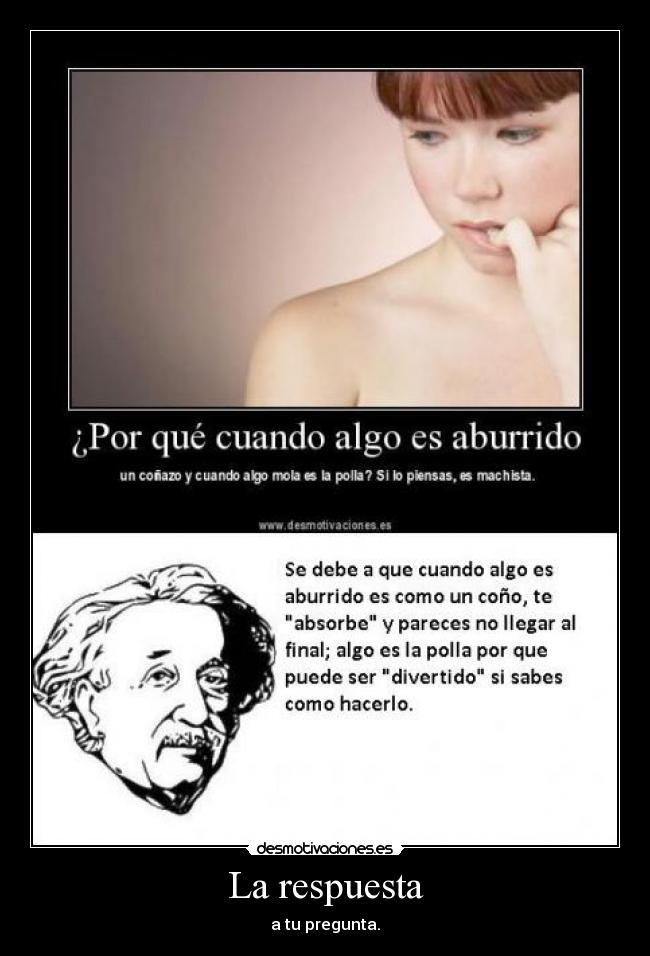 La respuesta -