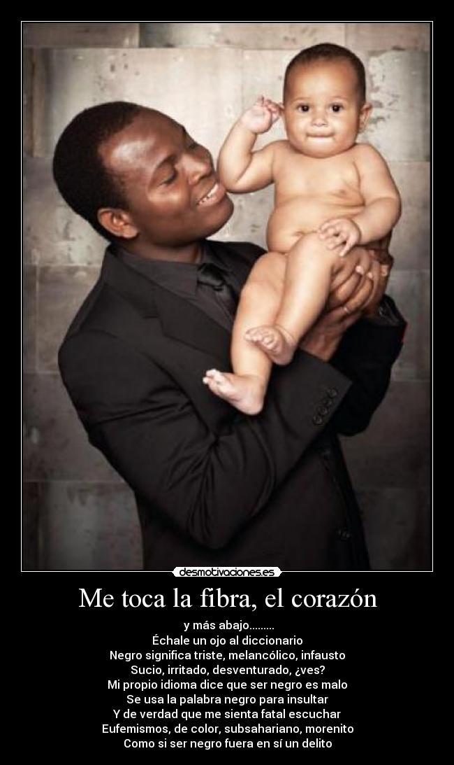 Me toca la fibra, el corazón - 