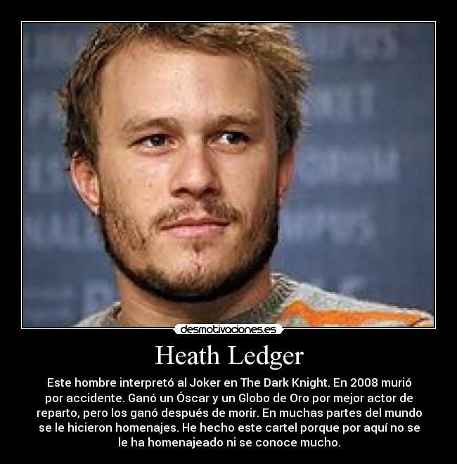 Heath Ledger -