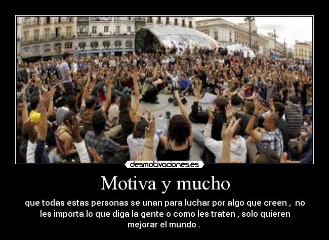 Motiva y mucho -