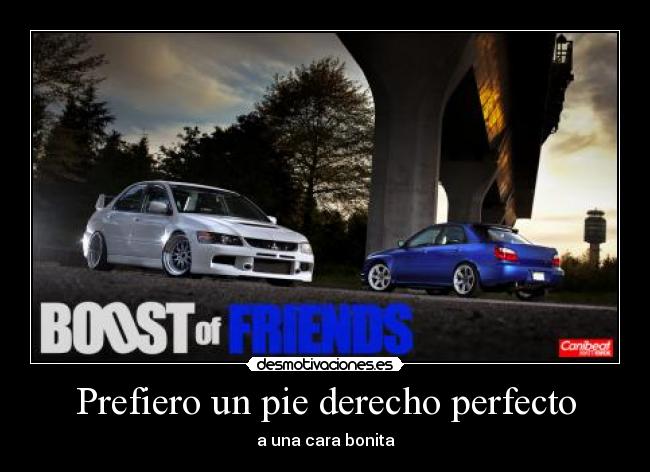 Prefiero un pie derecho perfecto - 