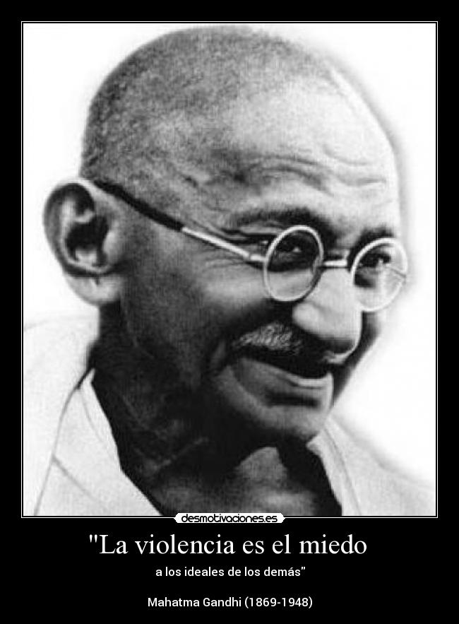 La violencia es el miedo  - 