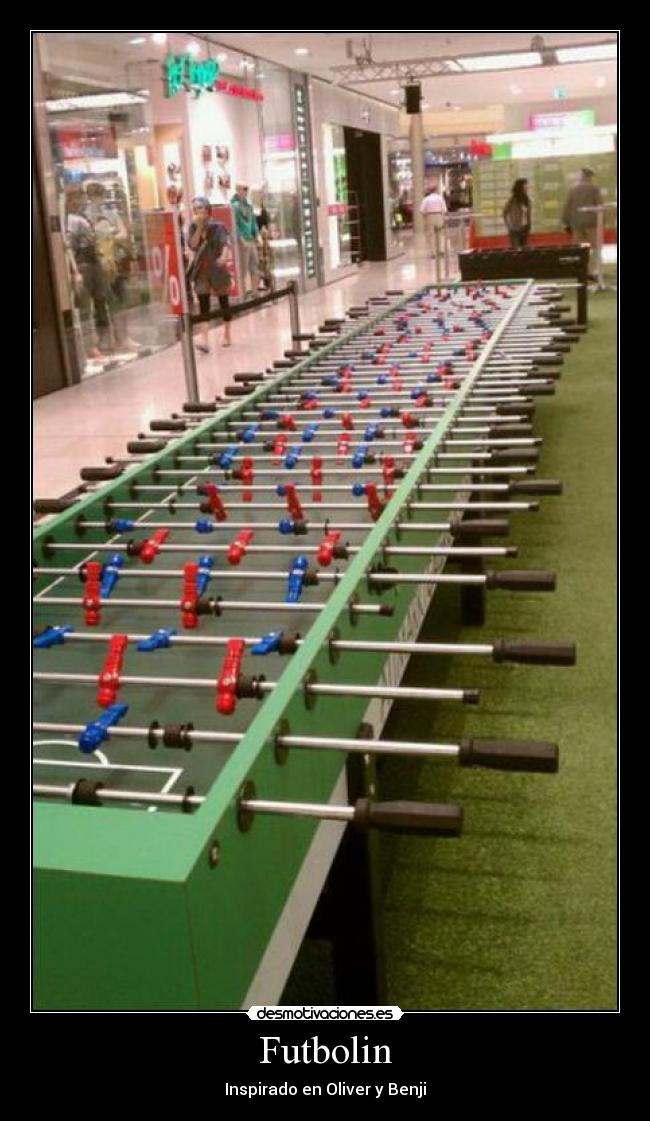 Futbolin - Inspirado en Oliver y Benji