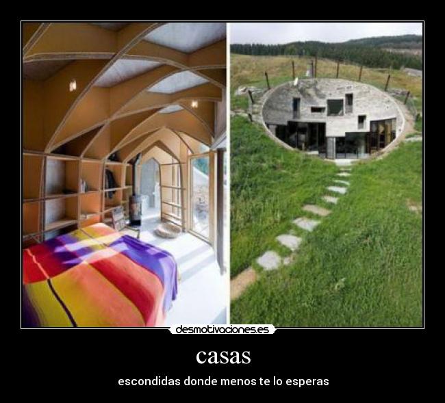 casas - escondidas donde menos te lo esperas