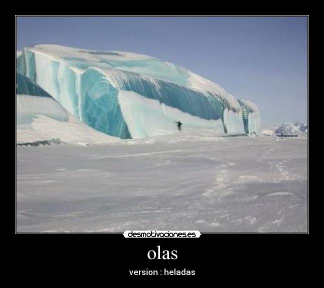 olas - version : heladas