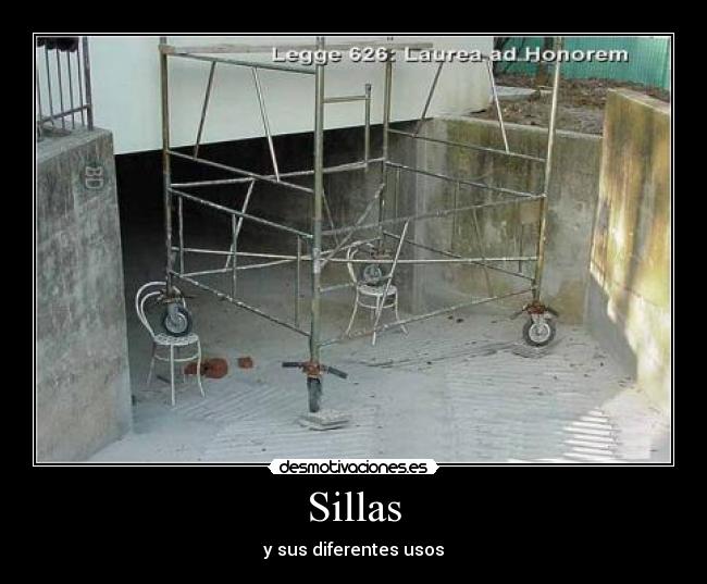 Sillas -