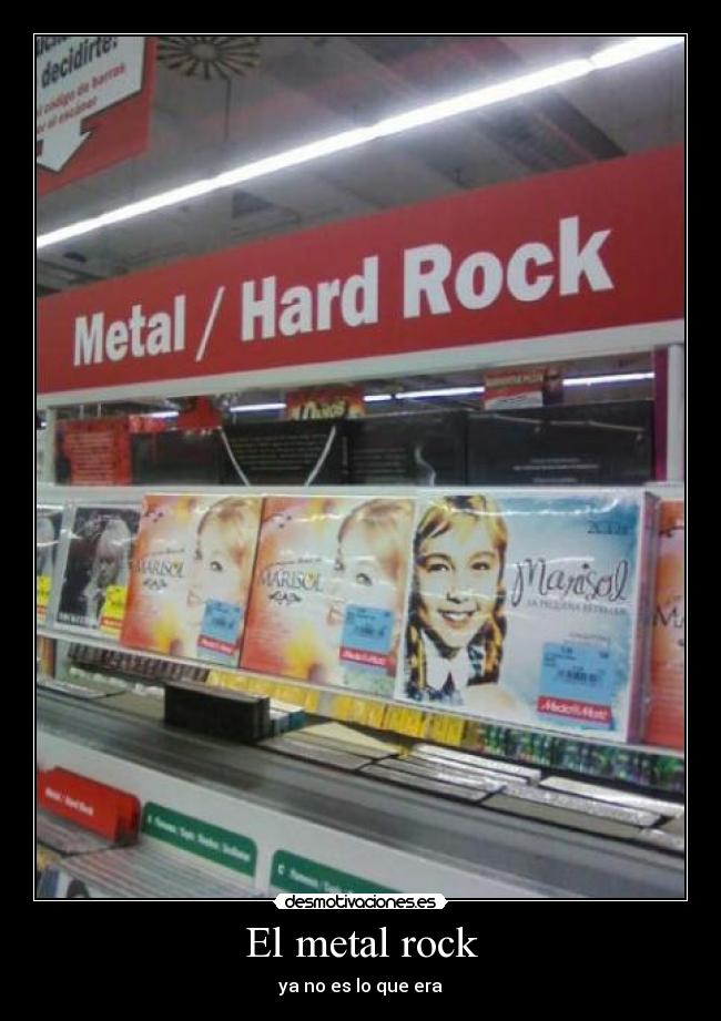 El metal rock - 