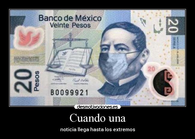 Cuando una - noticia llega hasta los extremos