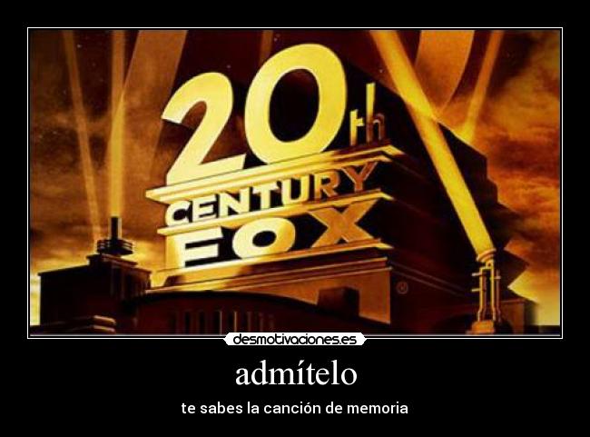 admítelo - te sabes la canción de memoria