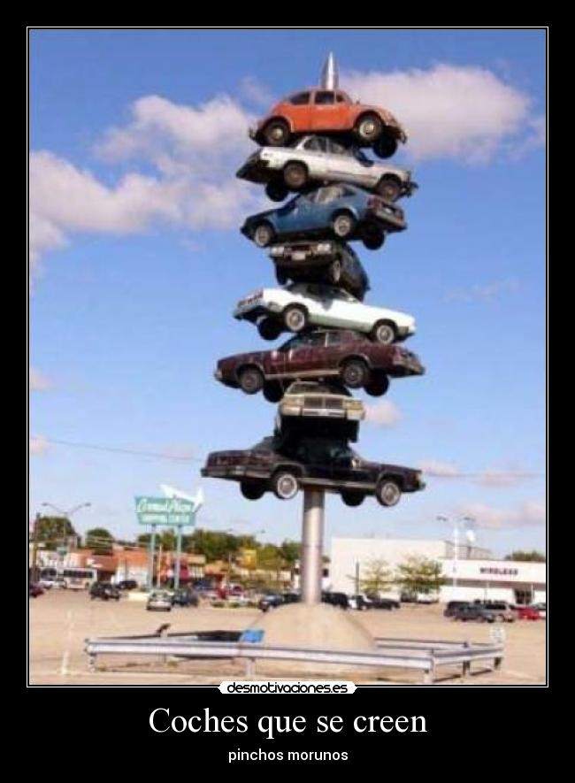 Coches que se creen -