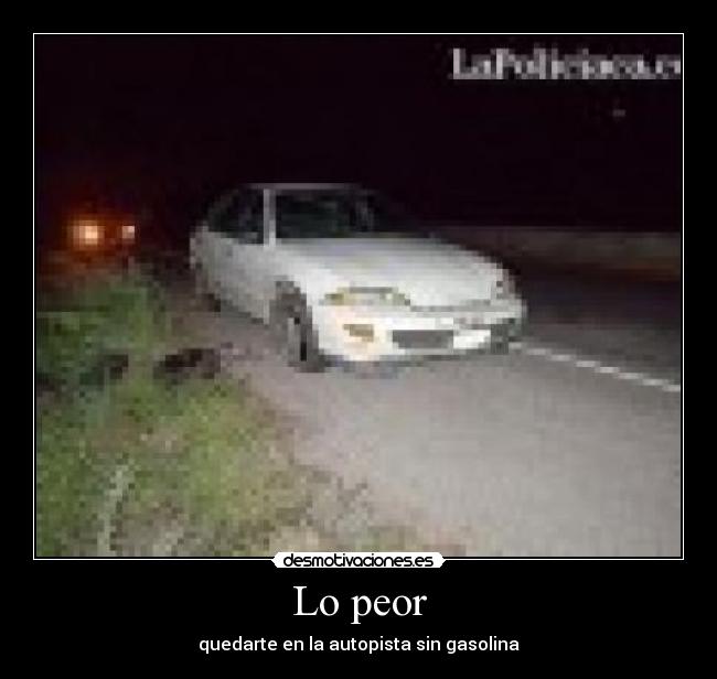 Lo peor -