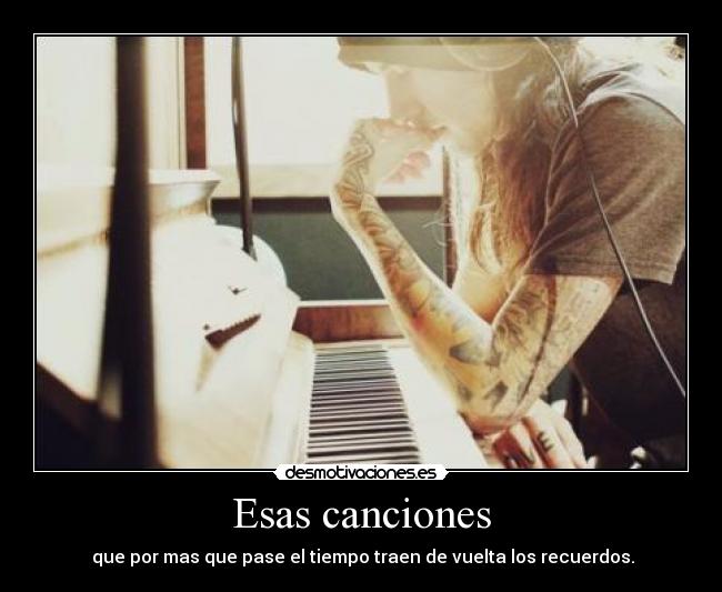 Esas canciones -