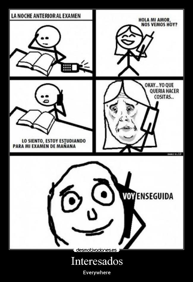 Interesados - Everywhere