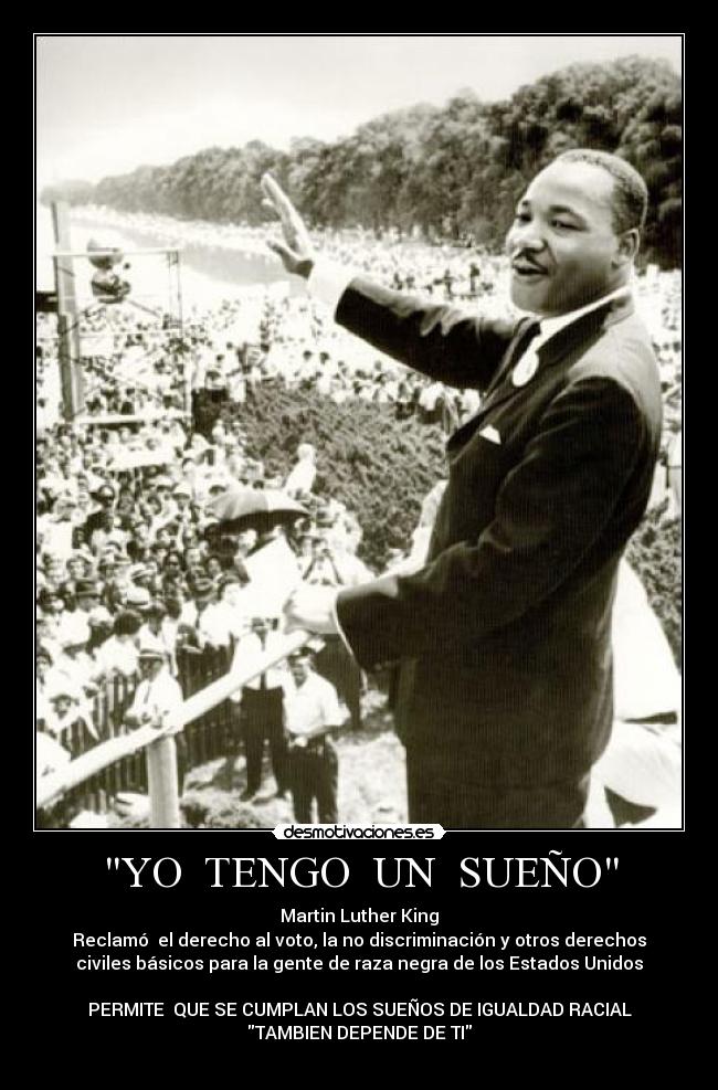 YO  TENGO  UN  SUEÑO - 