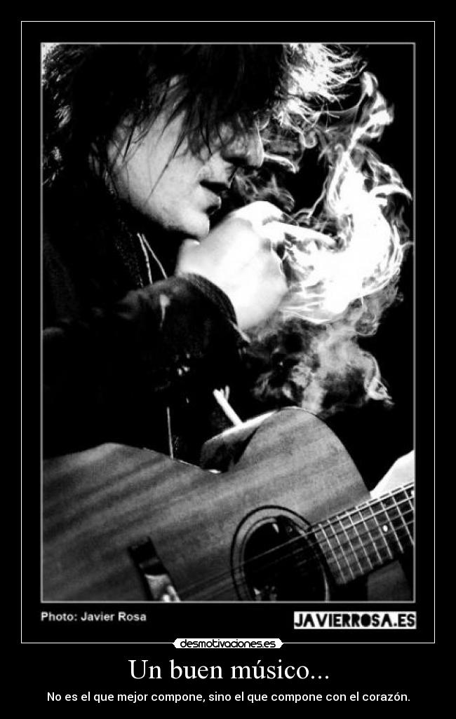 Un buen músico... - 